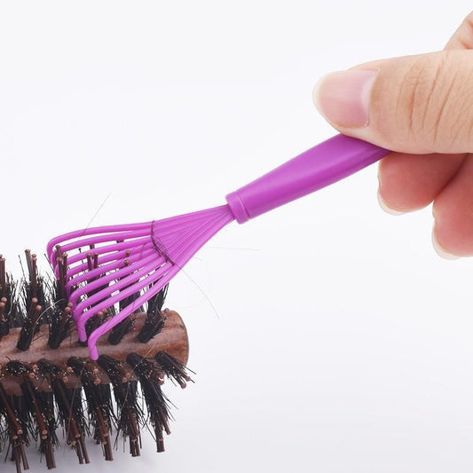 Râteau en plastique pour friser, nettoyer, brosses et peignes pour poils d'animaux