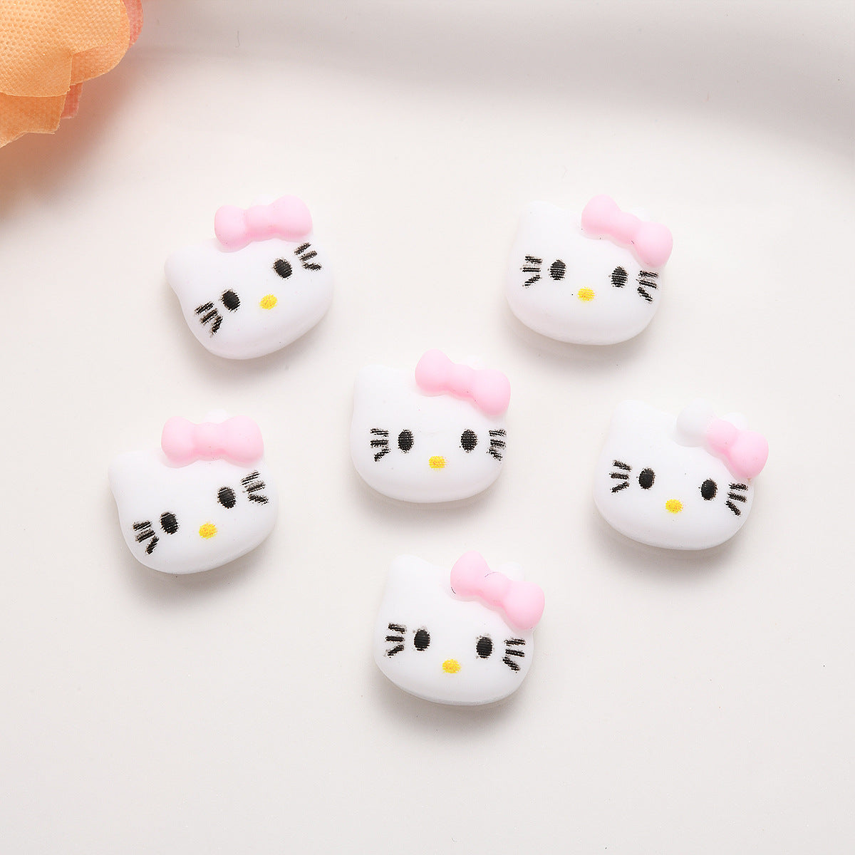 Hello Kitty 3d Cute Kitten Sweet Nail Care Nail Art