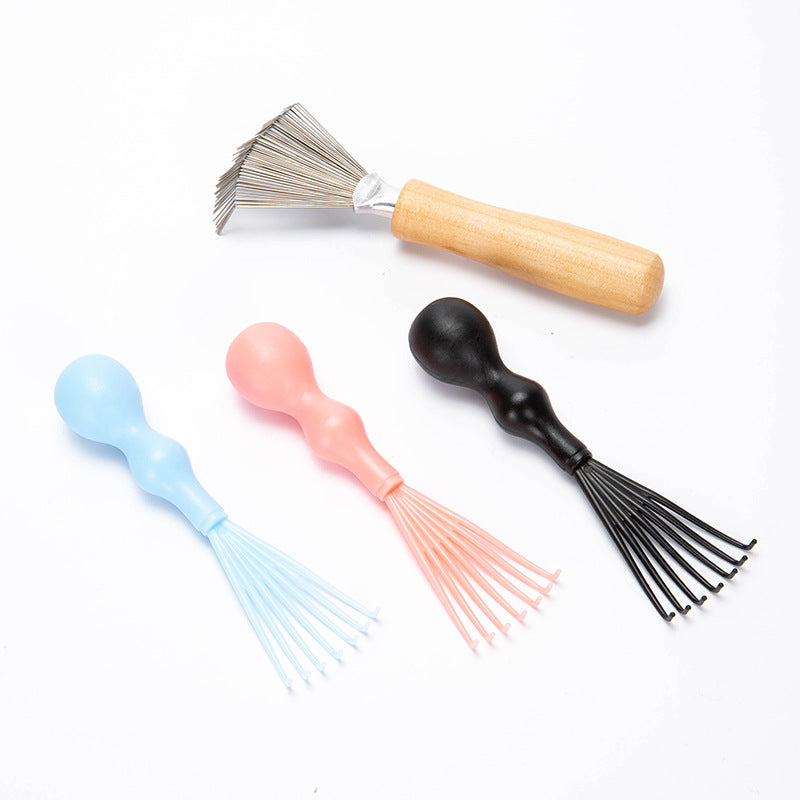 Brosse à coussin d'air pour nettoyage des cheveux, brosses et peignes