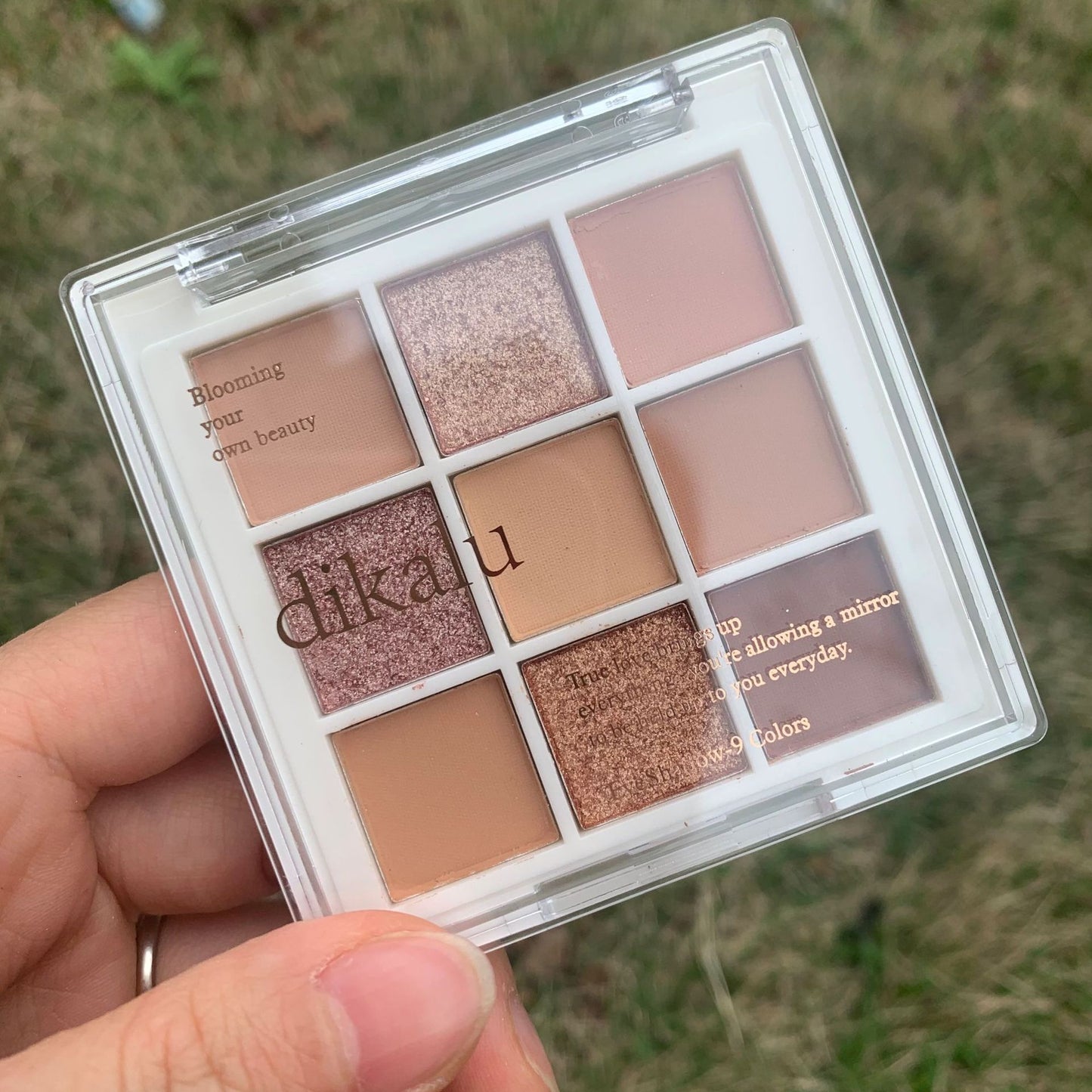 Tea Shadow Plate Shimmer Matte Transparent Eyeshadow