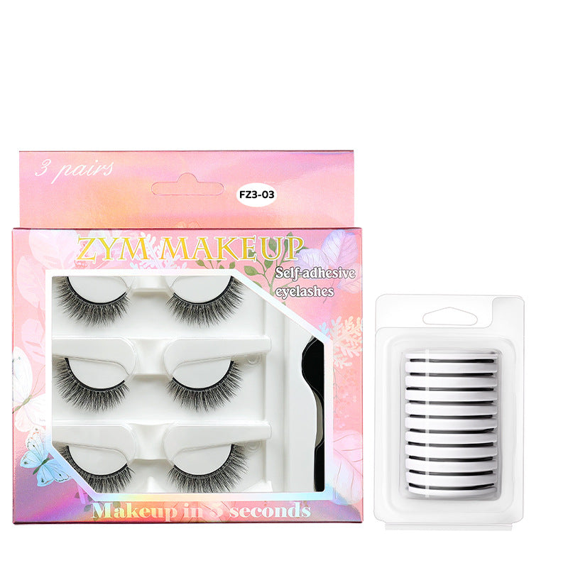 Glue Comfortable Soft Stem Self-adhesive Little False Lashes