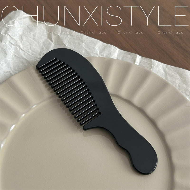 Large Wide Tooth Exquisite Niche Small Hair Brushes & Combs