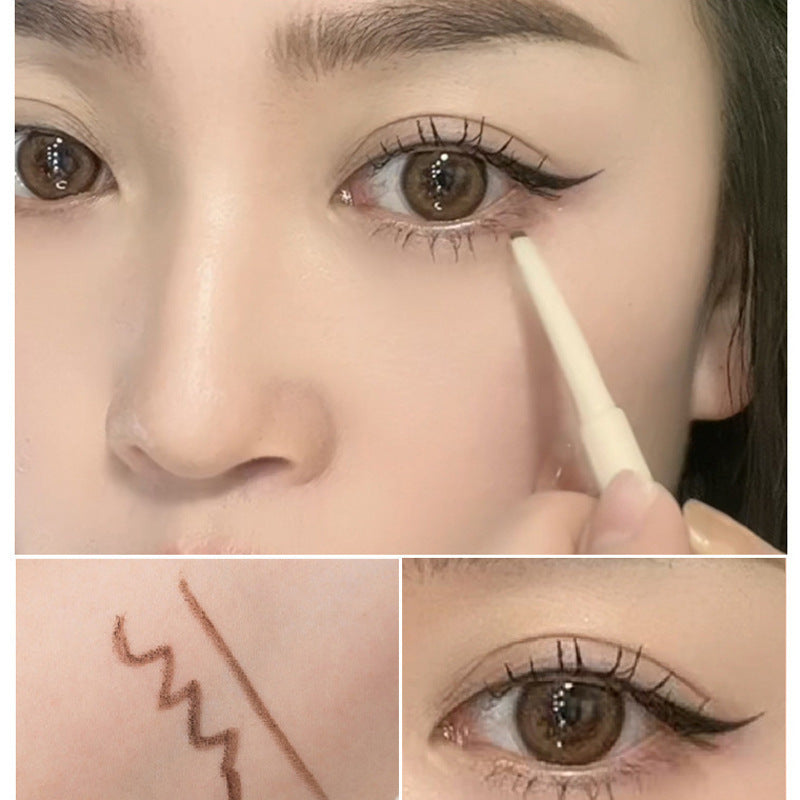 Crayon à paupières Smudge Shake Extremely Thin Flash Shadow Pen Smooth Eyeliner