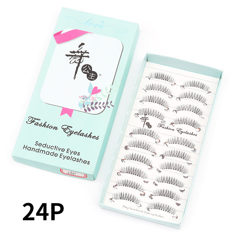 Cils de princesse de danse pour femmes, affûtage des cils, faux cils naturels