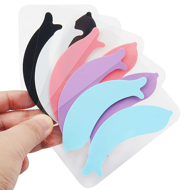 Dolphin Silicone Pad Beauty Reusable Mask False Lashes