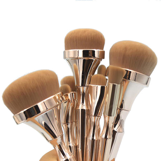 Drunk Gold Brush Suit Plating Professional Makeup Brushes Accessories