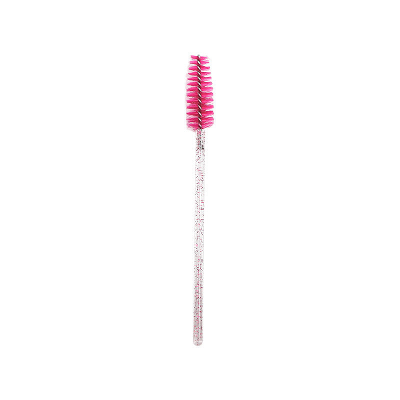 Brosse à mascara en cristal pour cils, recourbe-cils, accessoires de maquillage