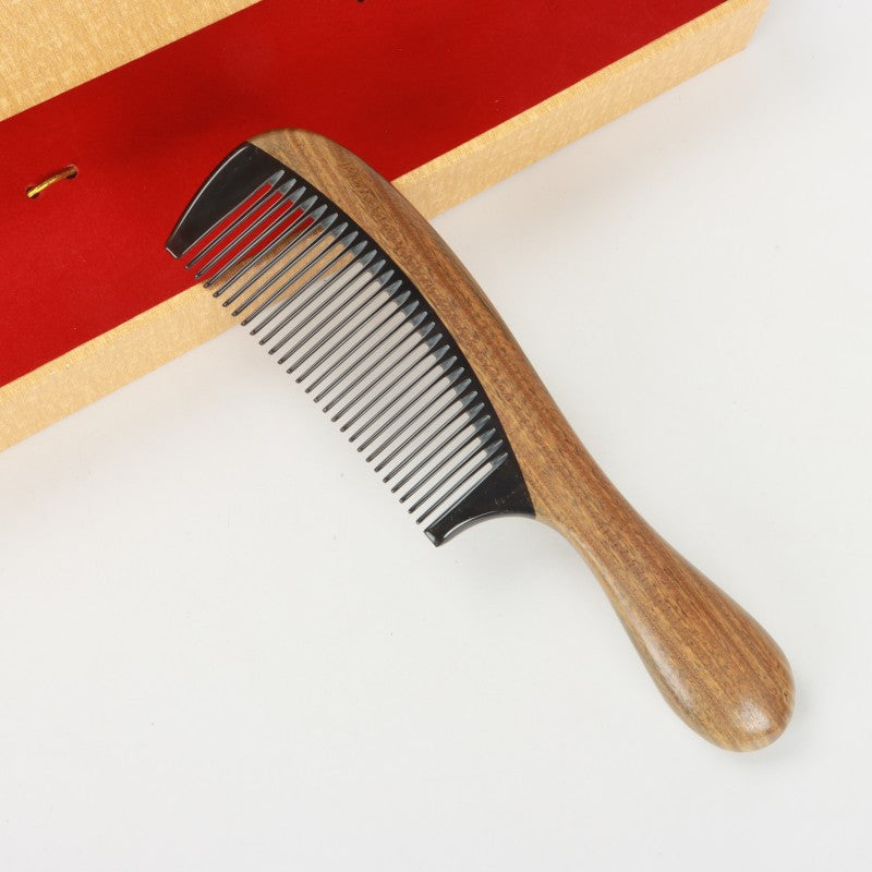 Brosses et peignes à cheveux à tête ronde et à dents denses pour femmes, lettrage long