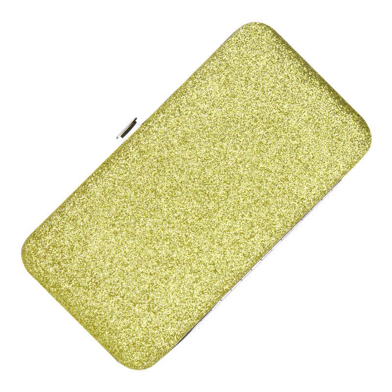 Grafting Eyelash Tweezers Storage Bag Sparkle Sier Makeup Accessories