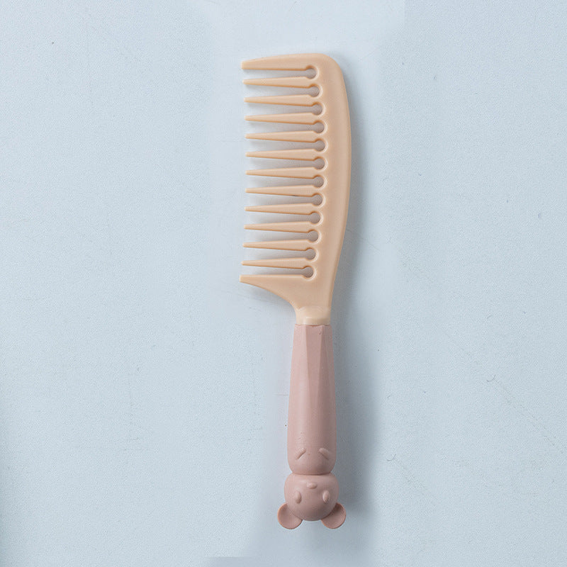 Brosses et peignes à cheveux créatifs et adorables pour enfants, à grandes dents