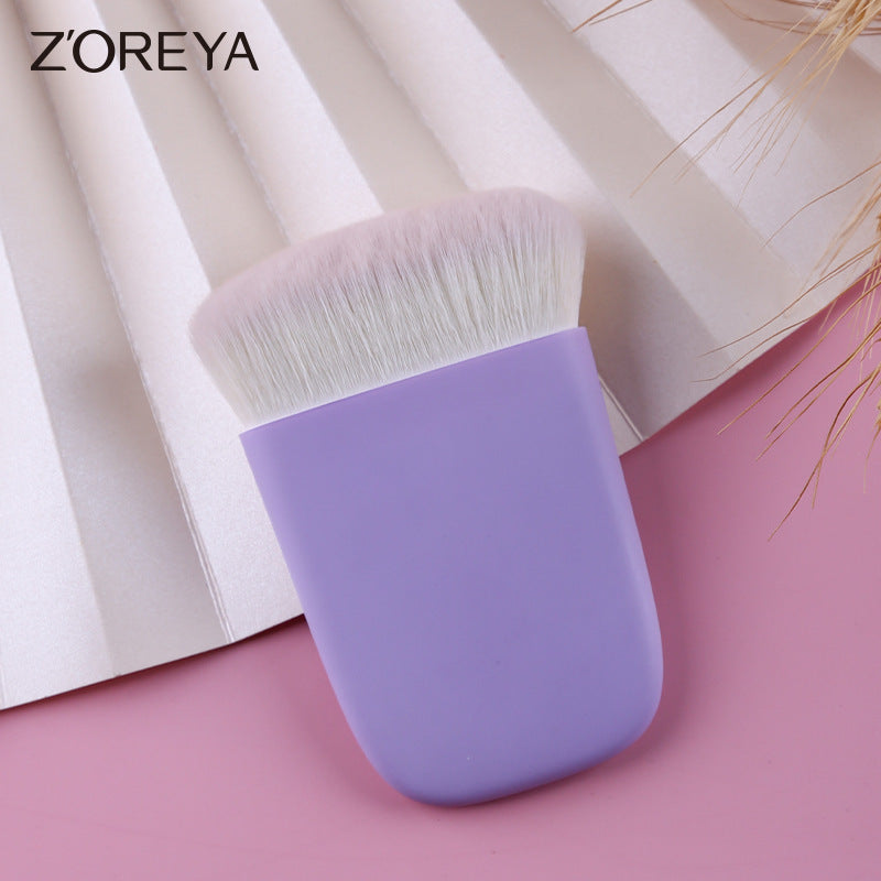 Pebble Double-sided Soft Bristles Silicone Facial Makeup Brushes Accessories