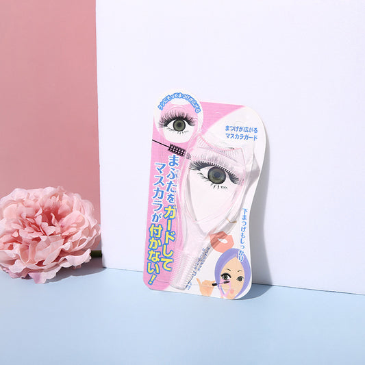 Three-in-one Eyelash Card Plastic Novice Auxiliary Makeup Accessories