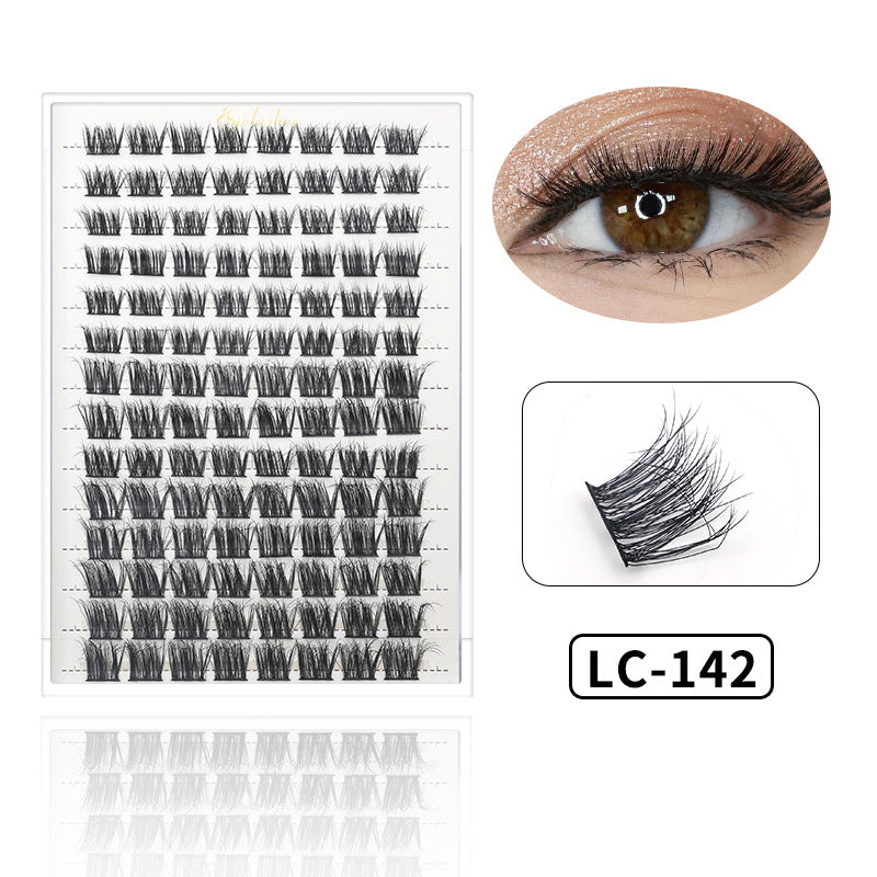 Eyelashes Row Curved Curling Hot Melt Grafting Individual False Lashes