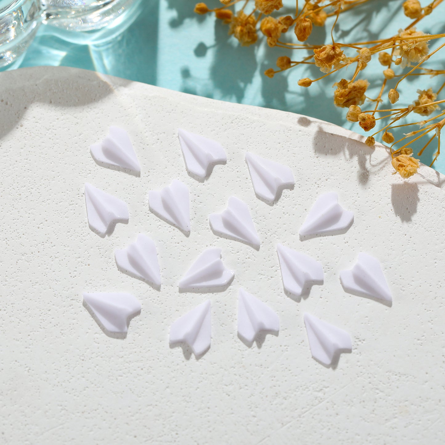 Three-dimensional Small Aircraft Ornament Resin Fingernail Nail Care Nail Art