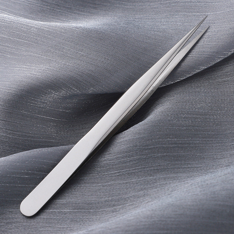 Eyelash Tweezers Sandblasting Tweezer Artist Flowering False Lashes