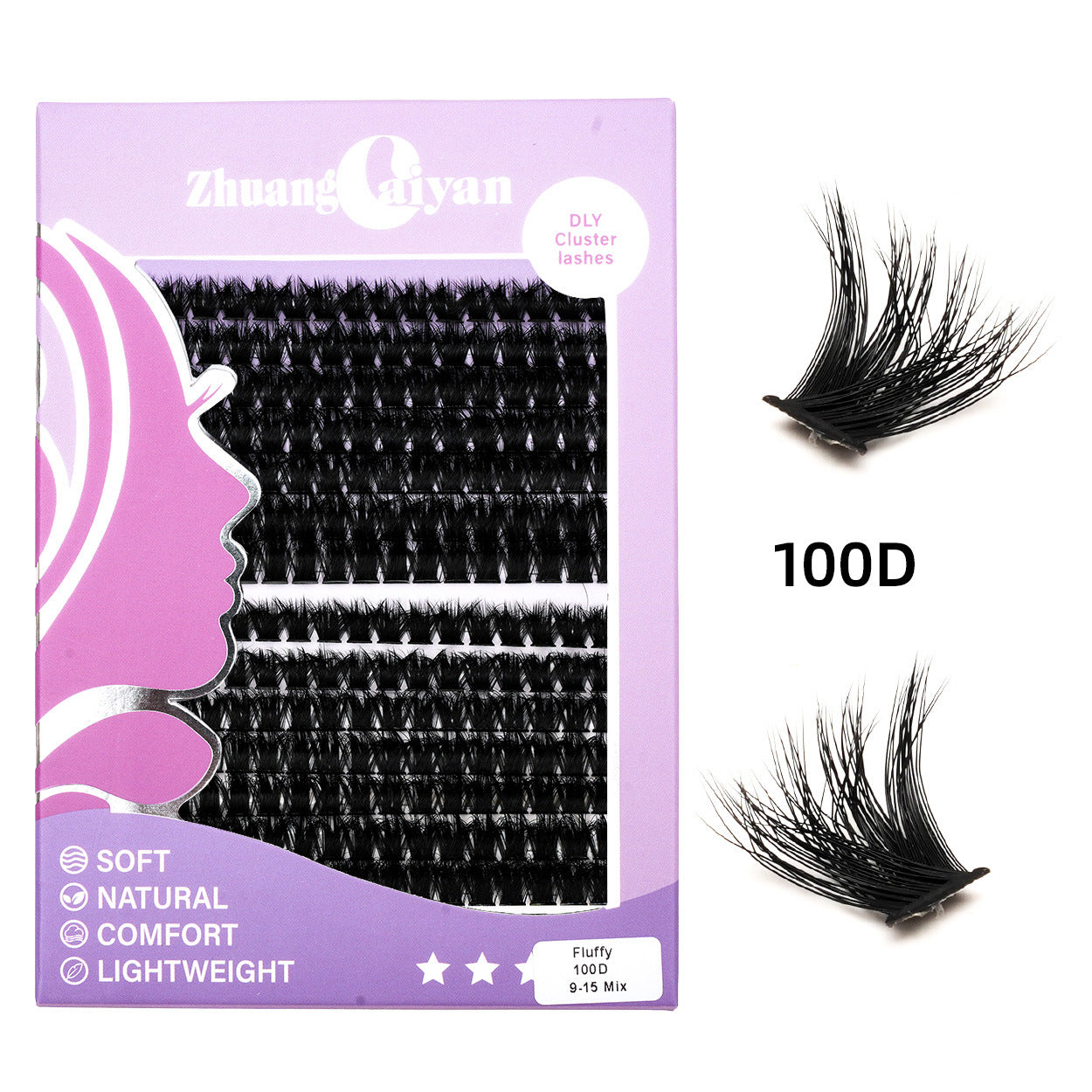 Eyelashes Fly Fluffy Qu Hot Melt False Lashes