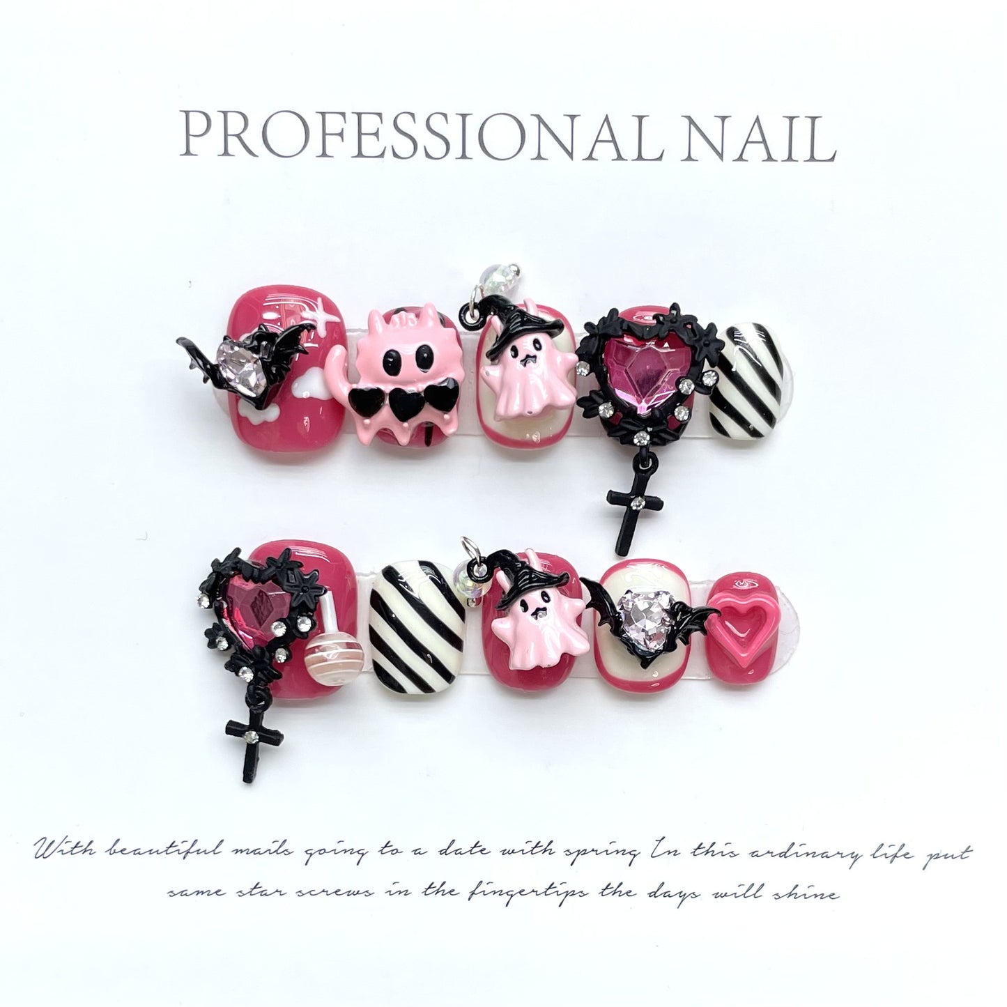 Handmade Wear Armor Advanced Cute Funny Nail Stickers