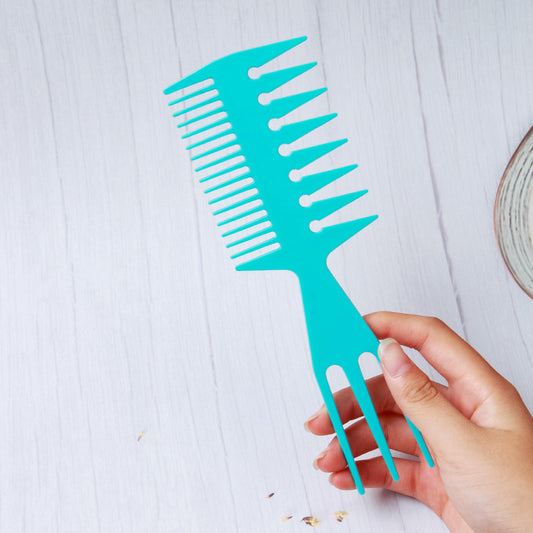 Brosses et peignes à cheveux rétro pour hommes, texture de modélisation de la tête arrière, en plastique, grande taille