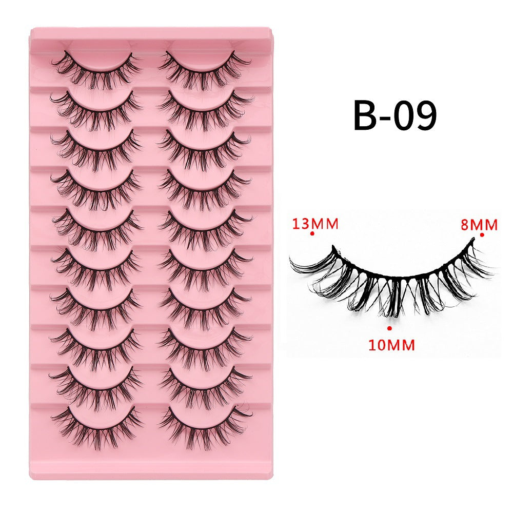 Of Little Devil Eyelashes Natural Hard False Lashes