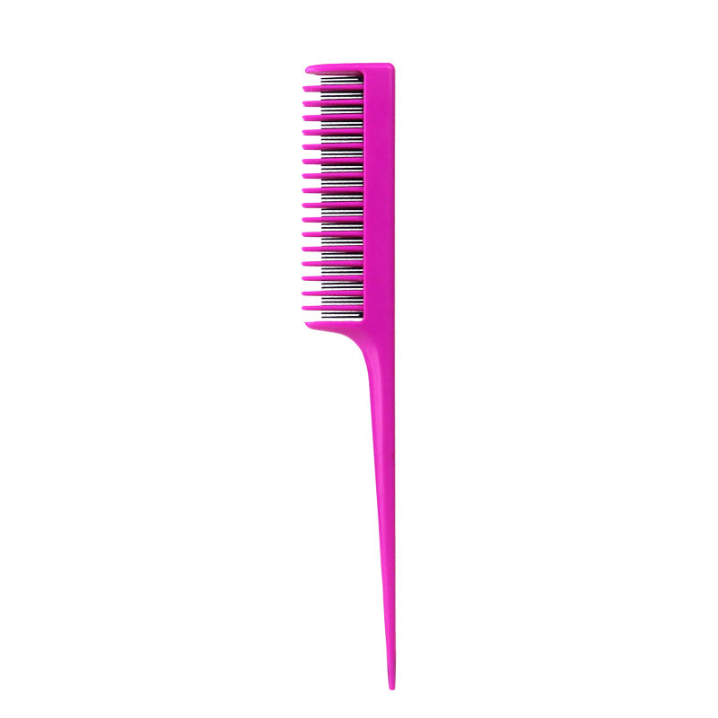 Tail Fluff Fluffy Pick Partition Setting Brosses à cheveux et peignes