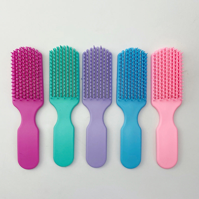 Brosses et peignes à cheveux en plastique creux et tendance