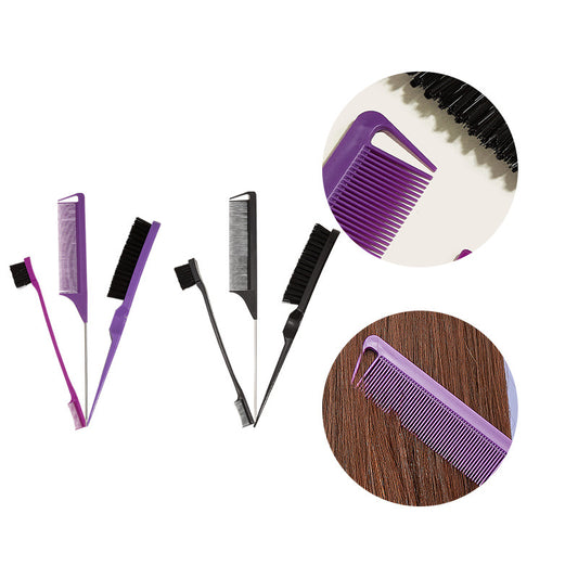 Brosse ronde pour le coiffage des sourcils, brosses et peignes durables pour les cheveux