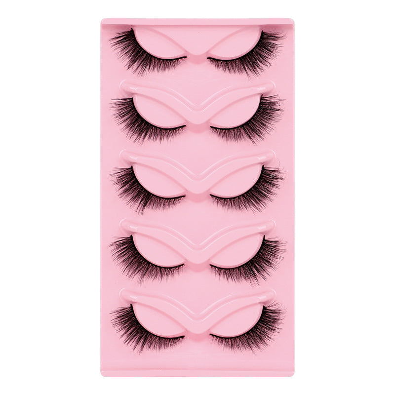 Faux cils épais Fox Oblique Flying Eyelashes Demi-cils