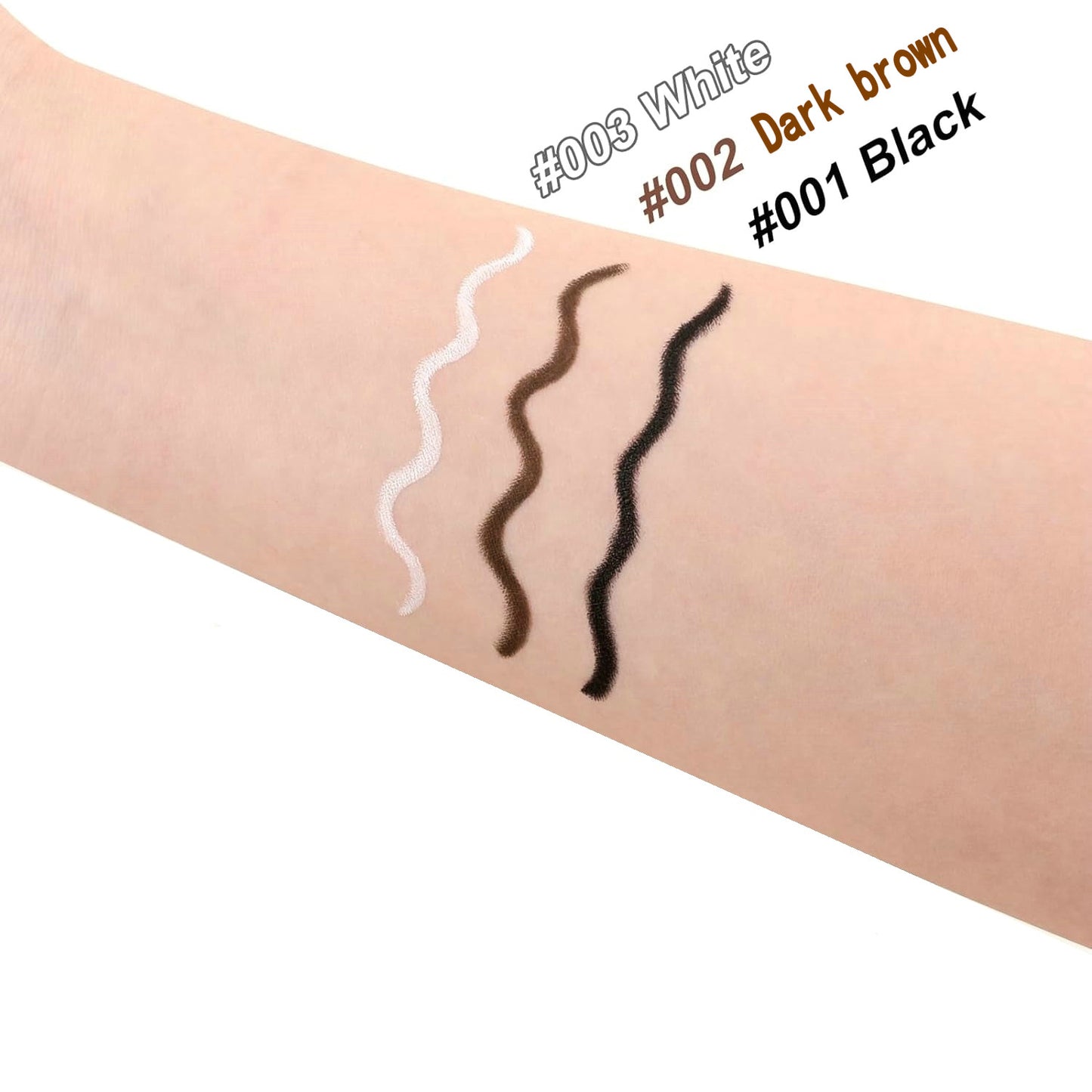 Eyeliner crémeux en gel rétractable automatique pour ver à soie