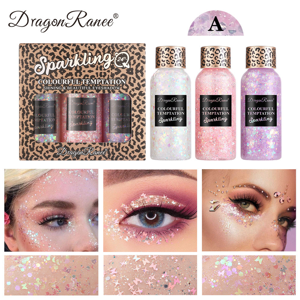 Shadow Pearlescent Liquid Stage Performance Three Eyeshadow