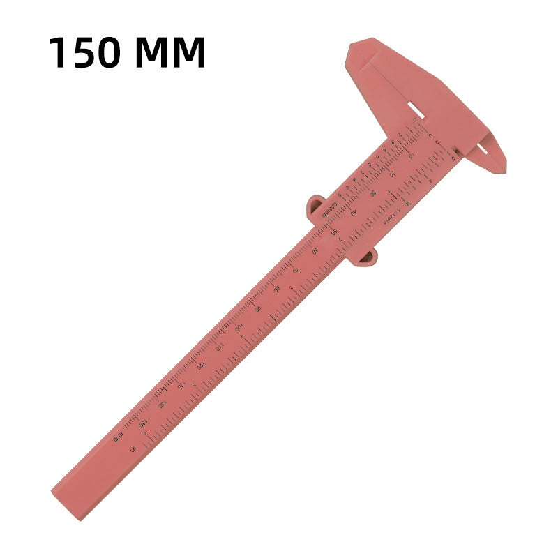 Plastic Caliper Sliding Measurement Eyebrow Shaping Positioning Makeup Accessories