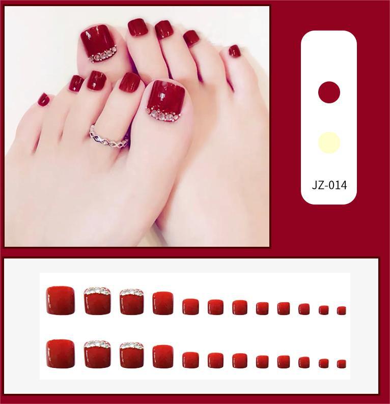 Portez un patch pour les pieds Beauty Piece amovible Nail Art