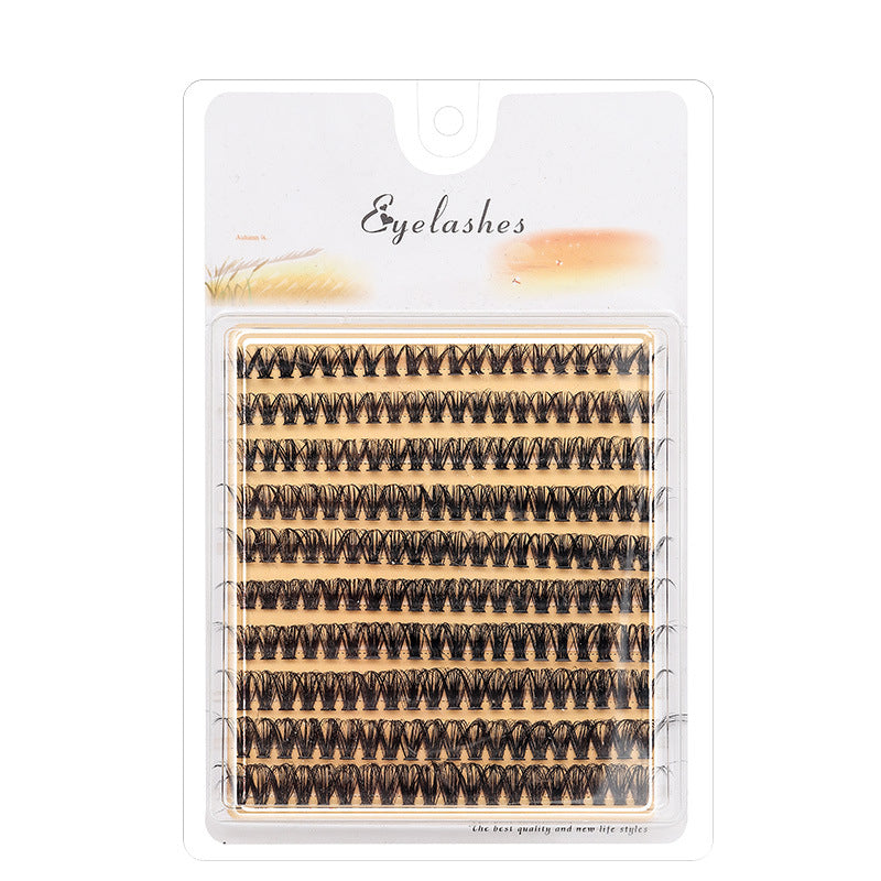 Hot Melt Eyelashes Scarecrow Curved Grafting False Lashes