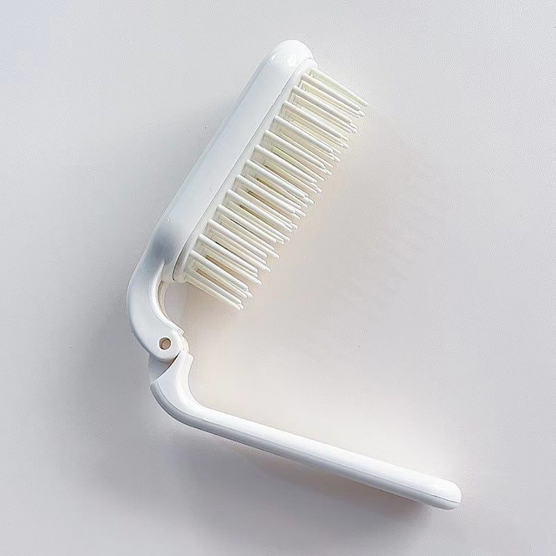 Brosses et peignes à cheveux pliables en plastique à dents souples pour voyage