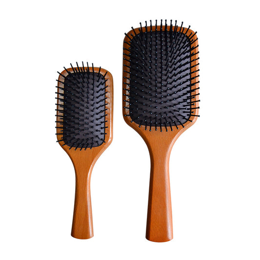 Air Cushion Solid Wood Airbag Hairdressing Ribs Hair Brushes & Combs