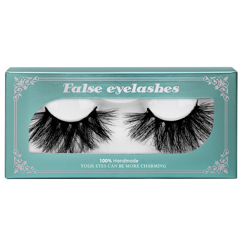 Package Mink Eyelashes Natural Long Thick False Lashes