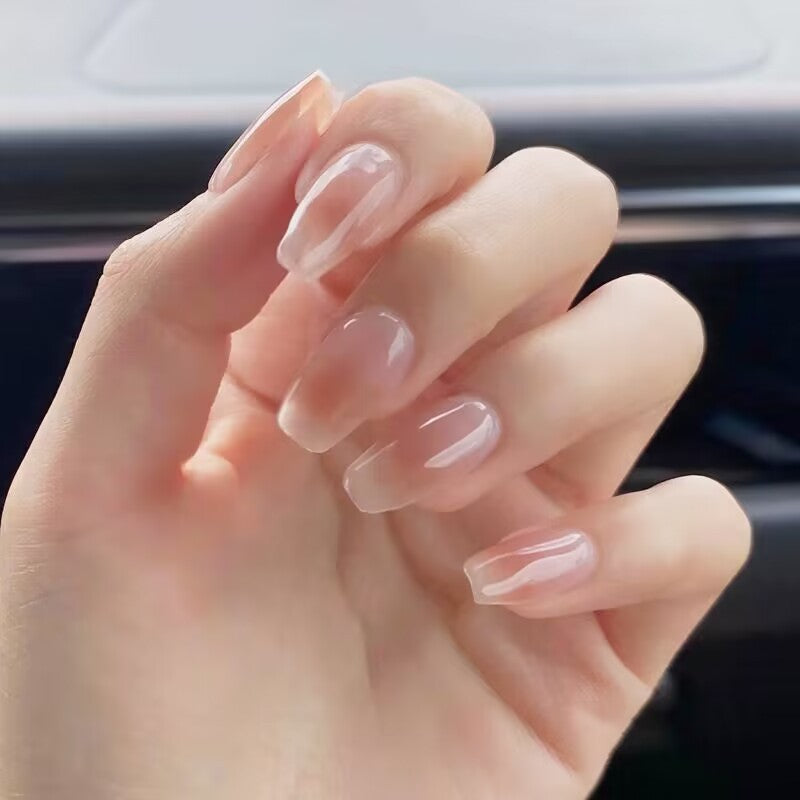 Simple Boiled Water Wear Touch Manicure Nail Stickers