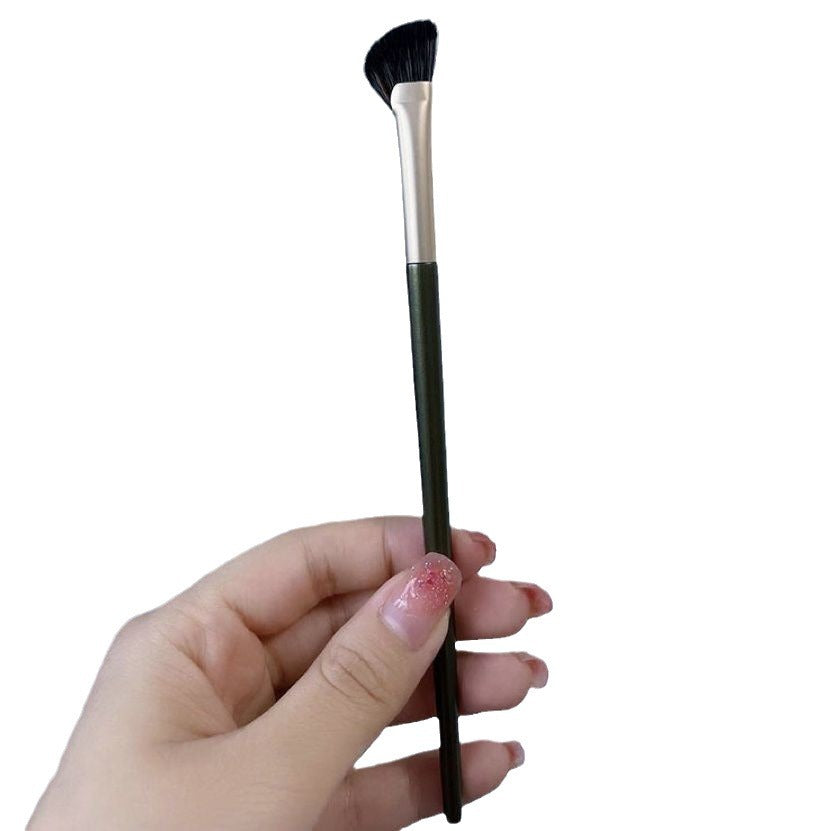 Fan-shaped Countour Brush Sickle-shaped Oblique Head Small Shadow Nose Makeup Brushes Accessories