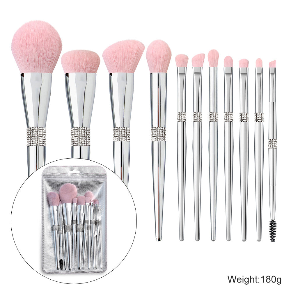 Patent Brush Diamond Soft Fur Shadow Makeup Brushes Accessories