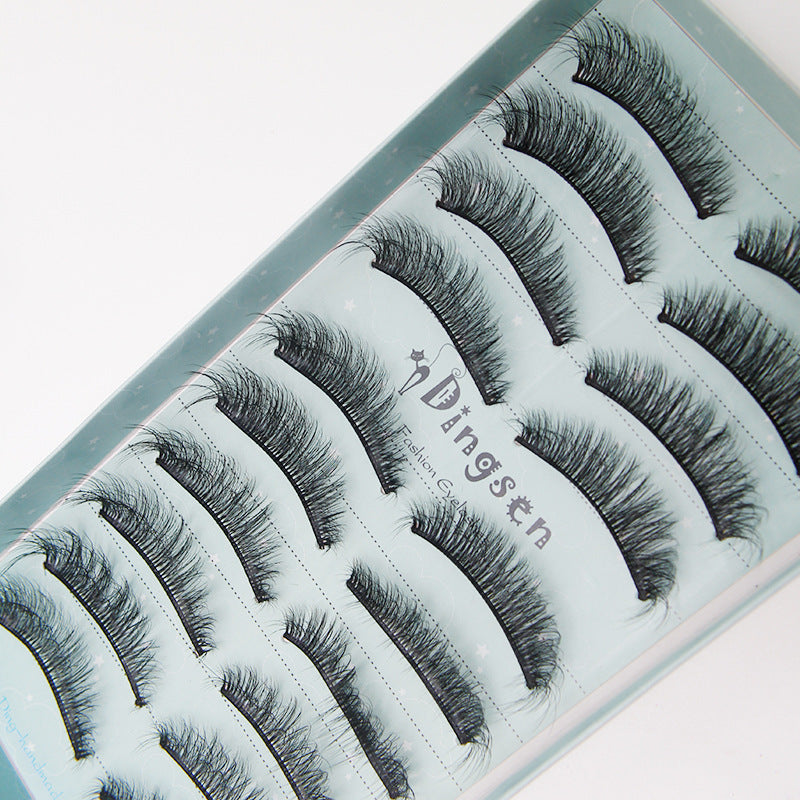 Eyelashes For Three-dimensional Eyelash Natural Thick False Lashes