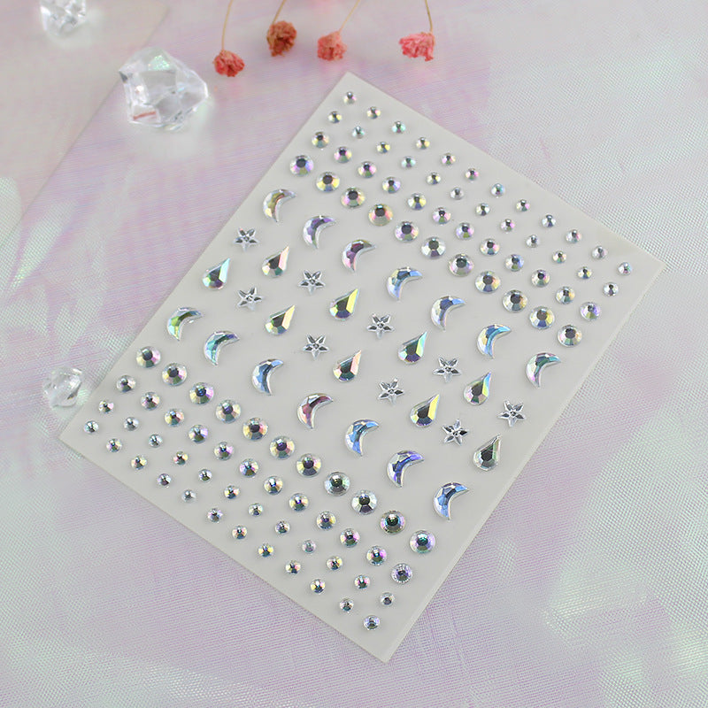 Fake Labret Water Diamond Tears Rhinestone Makeup Accessories