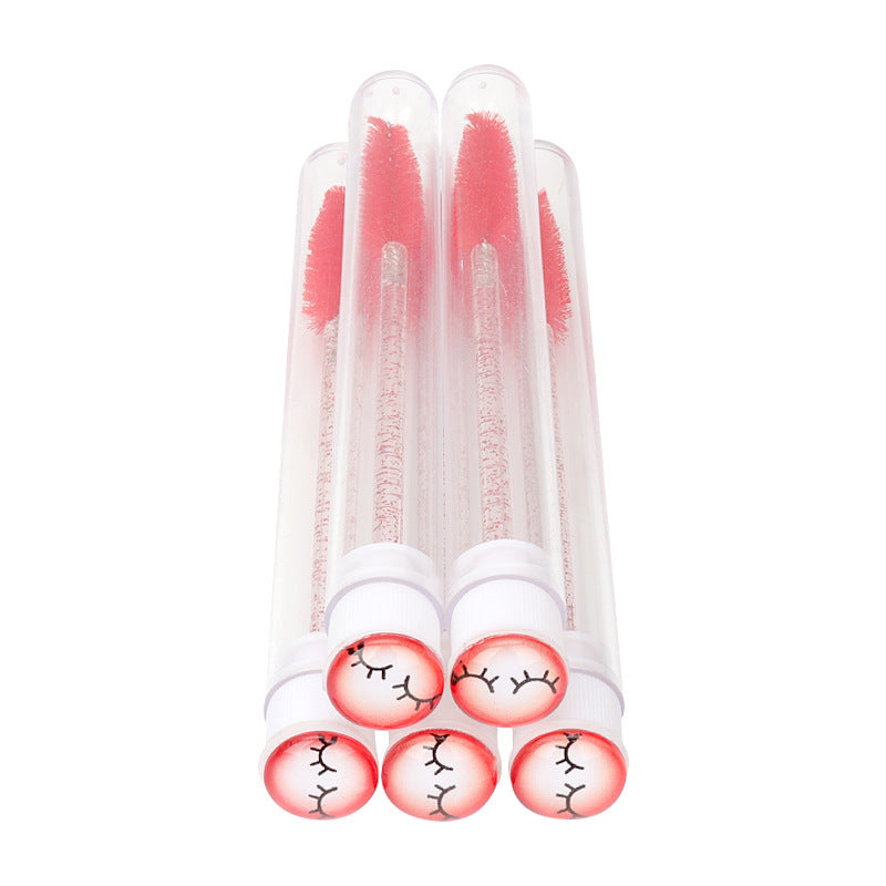 With Diamond Mascara Brush Disposable Crystal Makeup Brushes Accessories