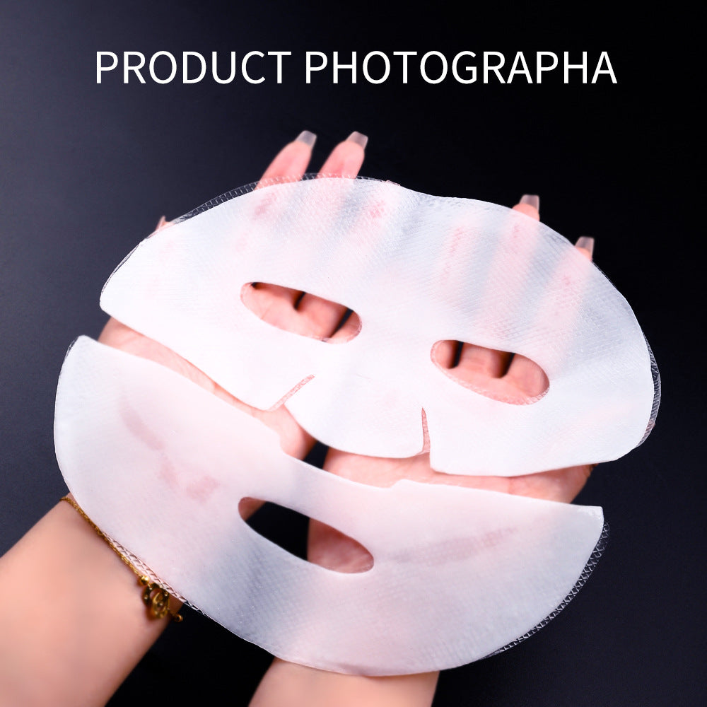 Masque facial transparent au collagène pour soins du visage