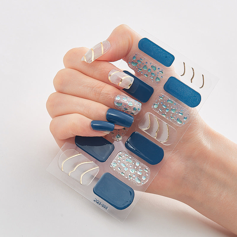 Source Technology Laser Gilding Full Priority Nail Stickers