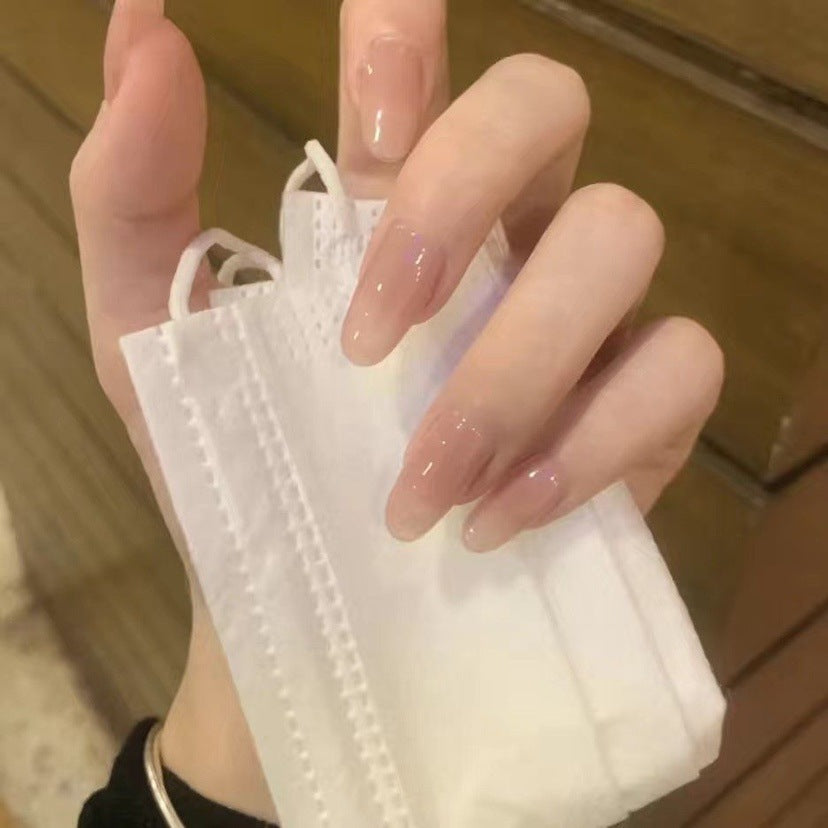 Simple Boiled Water Wear Touch Manicure Nail Stickers