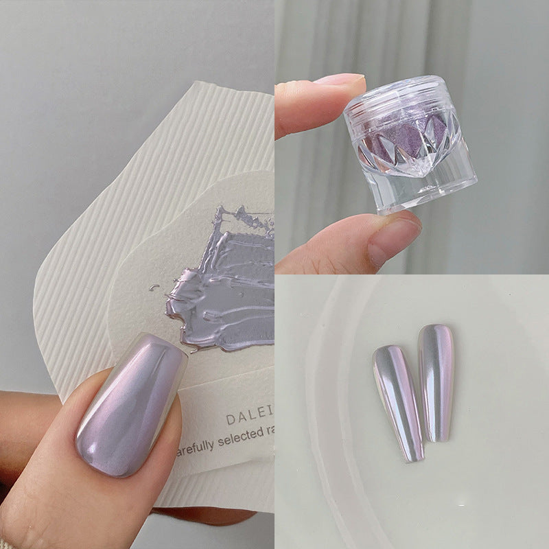 Poudre caméléon dégradée galvanoplastie miroir haute sensibilité Nail Art