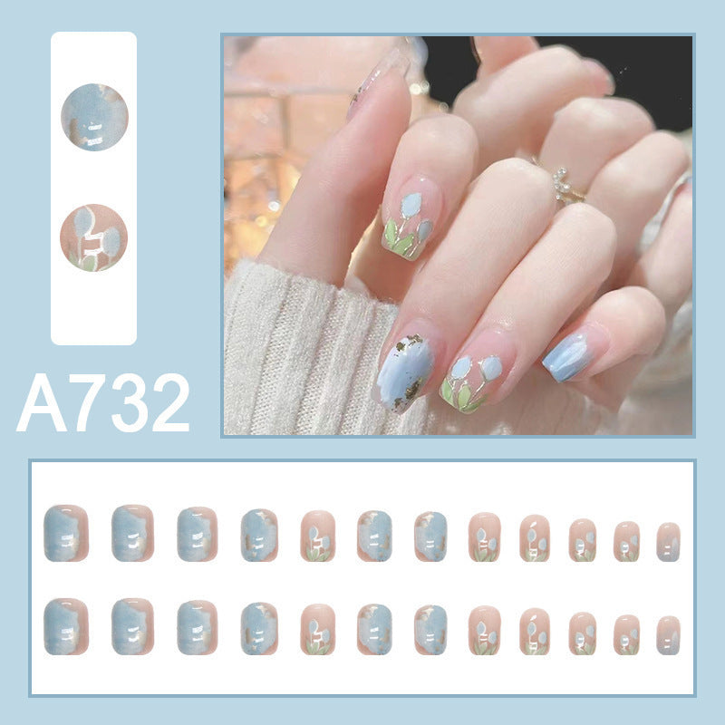 Glue Diamond Beauty Pure Desire Ice Nail Stickers