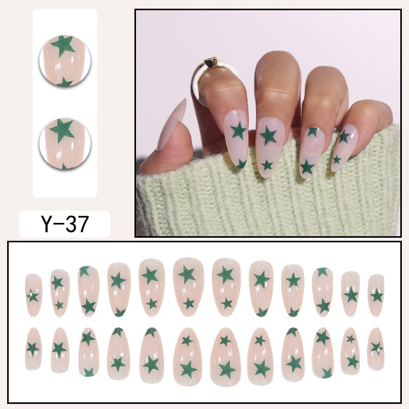 Fake Patch Wear Armor Finished Tip Nail Art