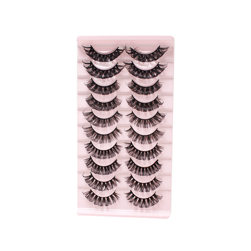 Popular Mixed Eyelashes Curling Thick Eyelash False Lashes