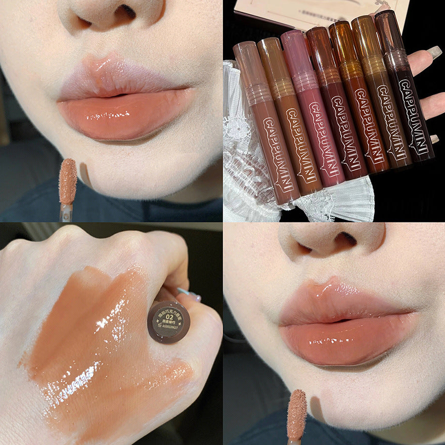 Gloss à lèvres hydratant au chocolat Toot Lacquer Mirror