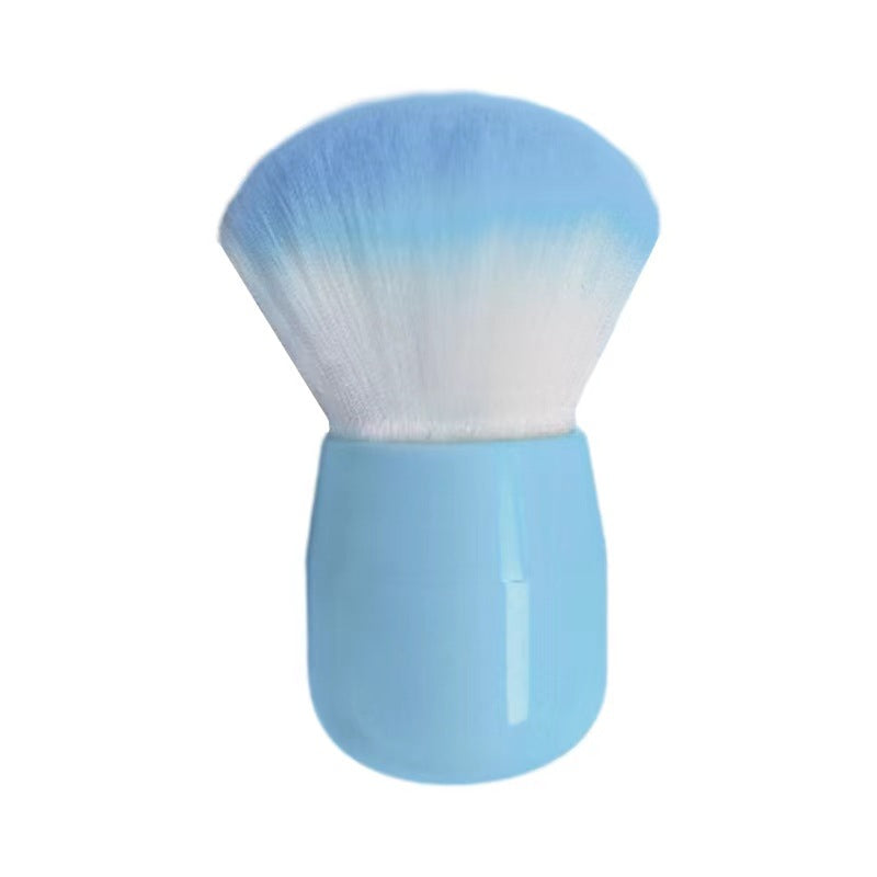 Pinceau en forme de champignon pour coupe de cheveux, poudre, grand accessoire de maquillage simple